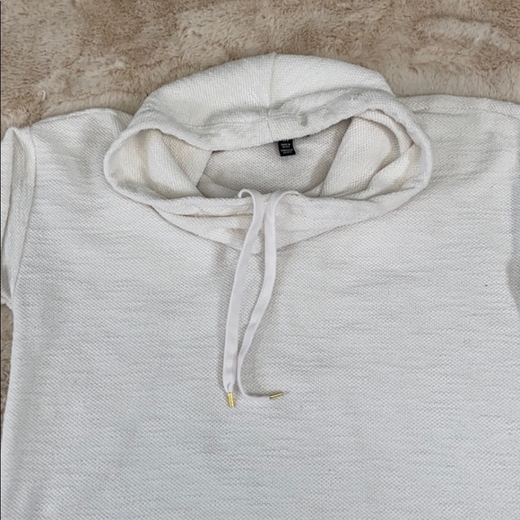 White Cowl Neck Sweater - Picture 4 of 5